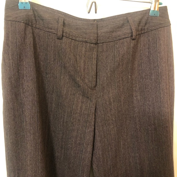 WORTHINGTON WORKS-Stretch Separates, WIDE LEG, Cuffed-hem SLACKS. Size 6 - Picture 2 of 14